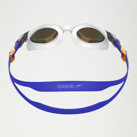 Очки для плавания Speedo Vue Mirror (зеркальные; белый/голубой)